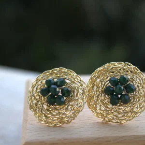 Black Treasure Earring